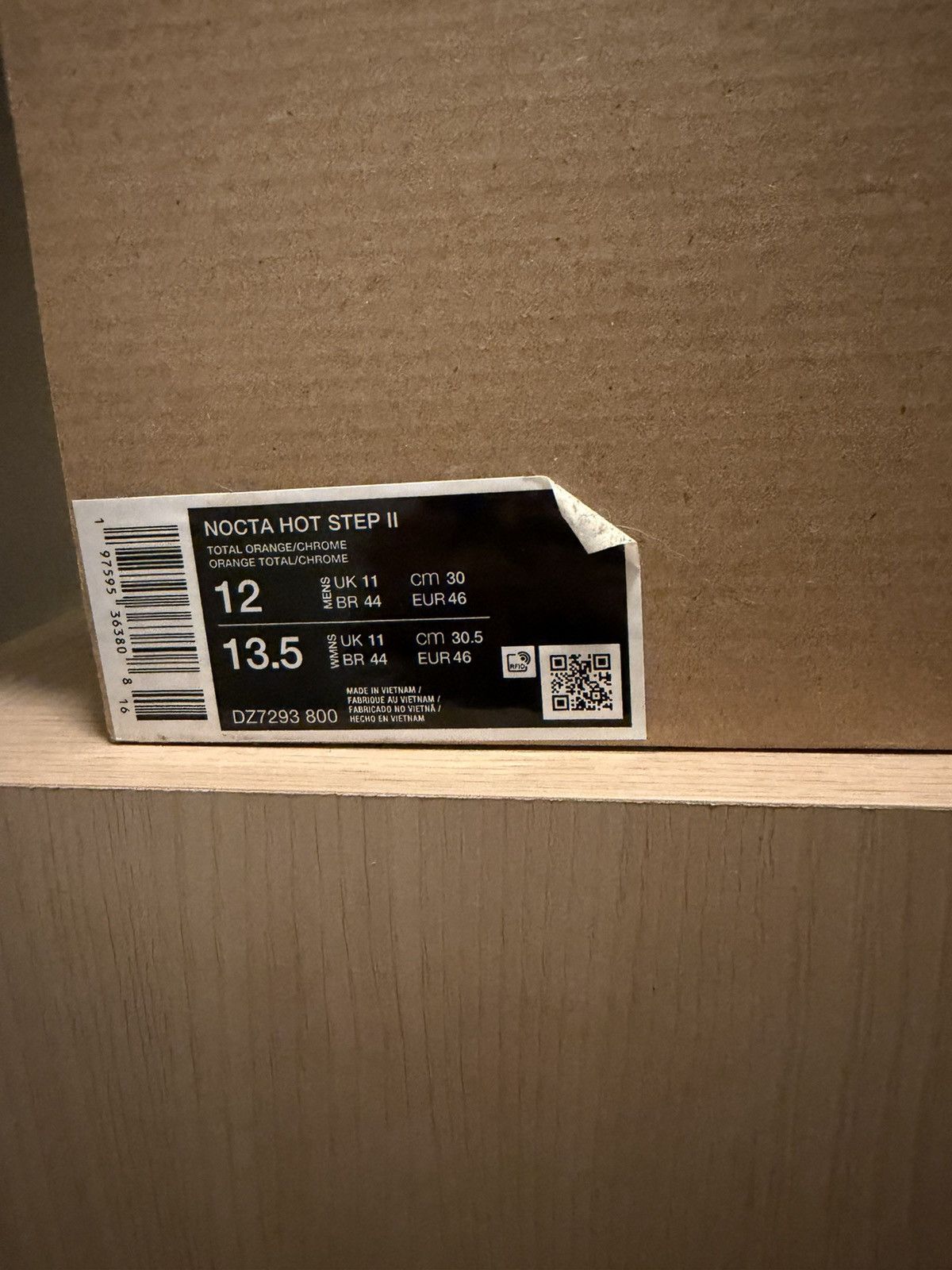 NOCTA × Nike Nocta Hot Step 2 - Total Orange Size US 12 / EU 45 - 8 Thumbnail
