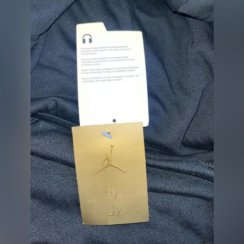 Designer Jordan Ovo Velour Hoodie Black Size US M / EU 48-50 / 2 - 3 Thumbnail