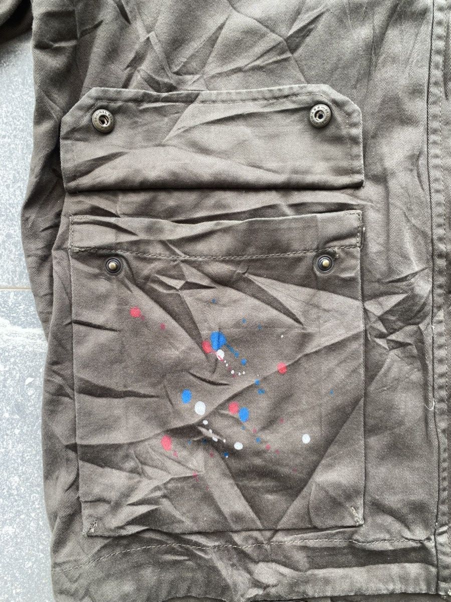 Zara Zara Khaki Green Graffiti Light Jacket Size M / US 6-8 / IT 42-44 - 11 Thumbnail