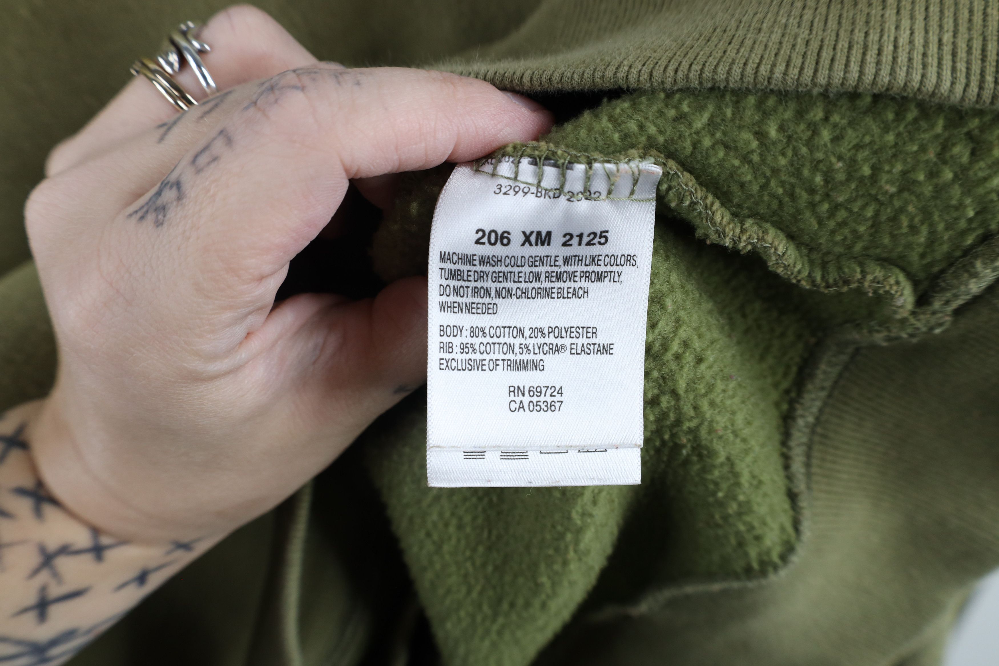 Columbia × Vintage Vintage 90s Columbia Heavyweight Crewneck Sweatshirt Green Size US XL / EU 56 / 4 - 7 Thumbnail