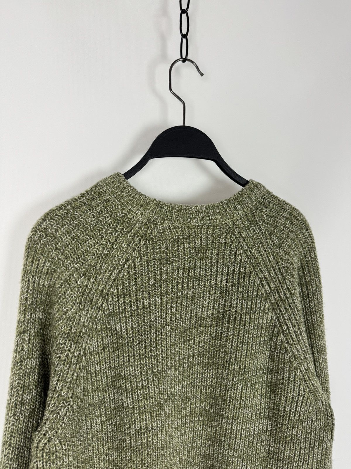 Folk Blend Knitted Crew Neck Sweater