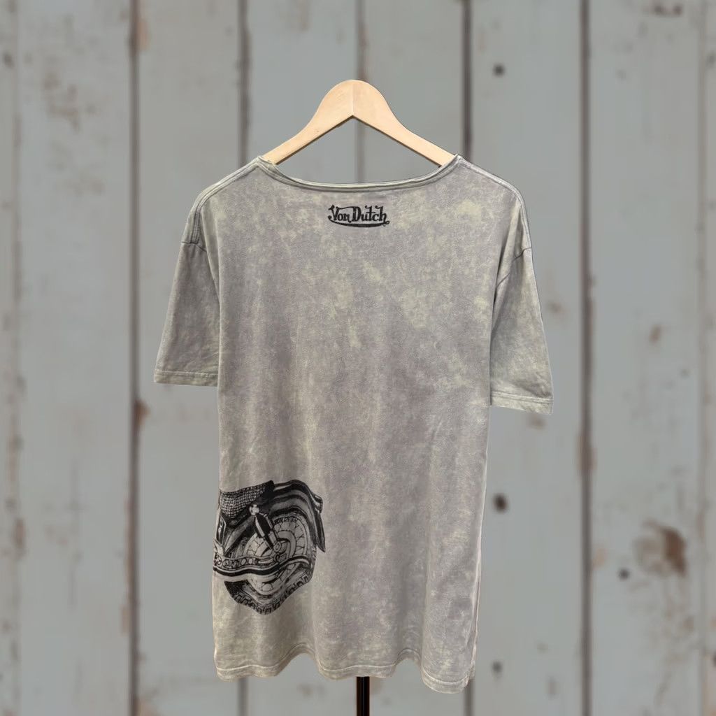 Von Dutch VINTAGE Von Dutch Motorcycle Choppers T-Shirt XL Green Mens 90s Rare VINTAGE Size US XL / EU 56 / 4 - 1 Thumbnail