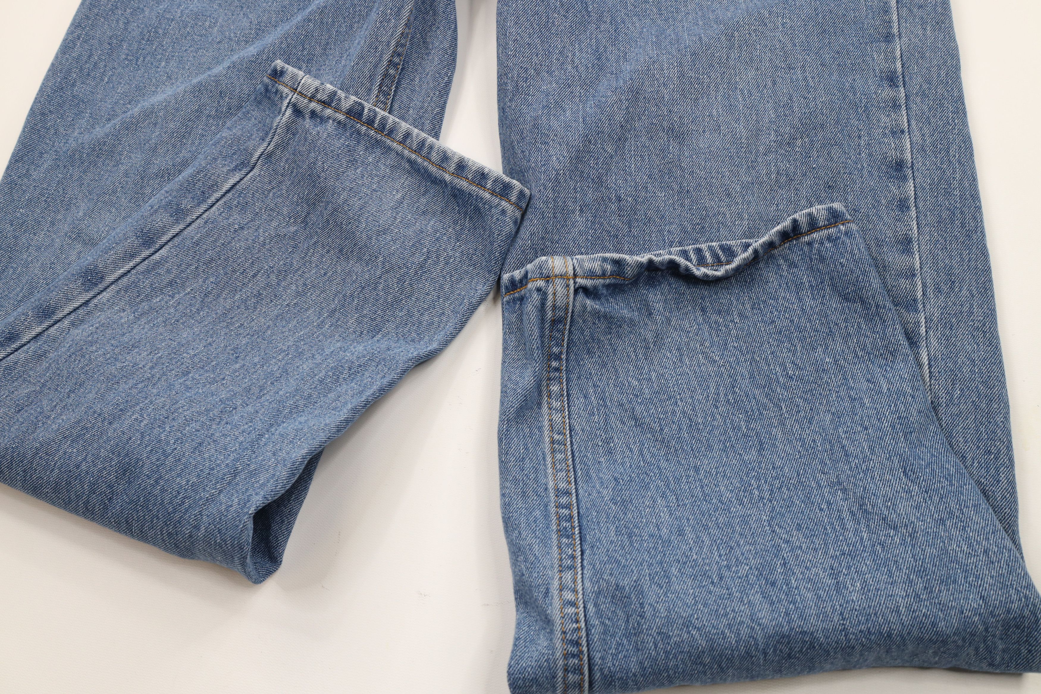 Levi's × Vintage Vintage Y2K Levis 550 Relaxed Fit Denim Jeans Blue Cotton Size US 38 / EU 54 - 5 Thumbnail