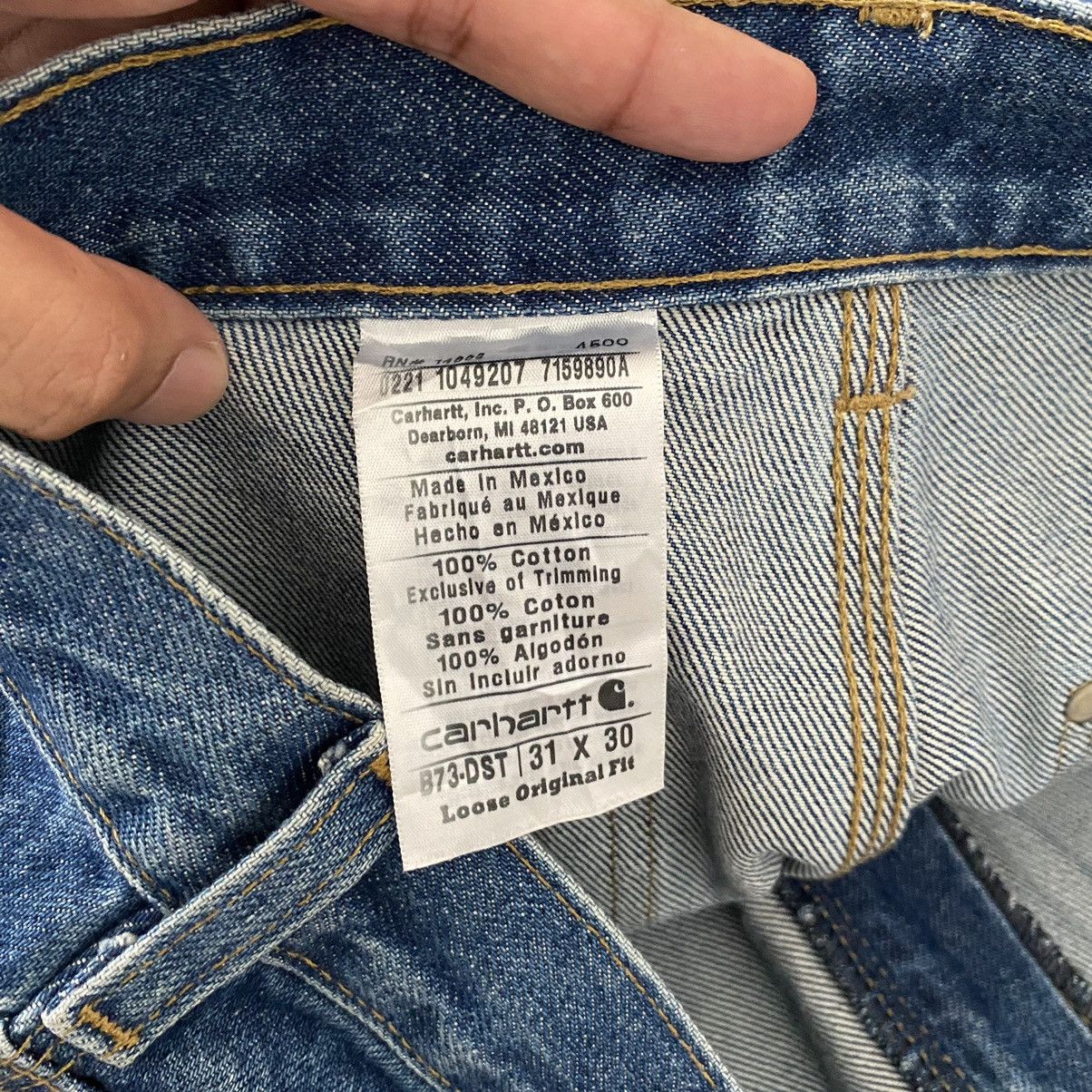 Carhartt Vintage Carhartt Double Knee Carpenter Denim Jeans Size US 31 - 20 Thumbnail