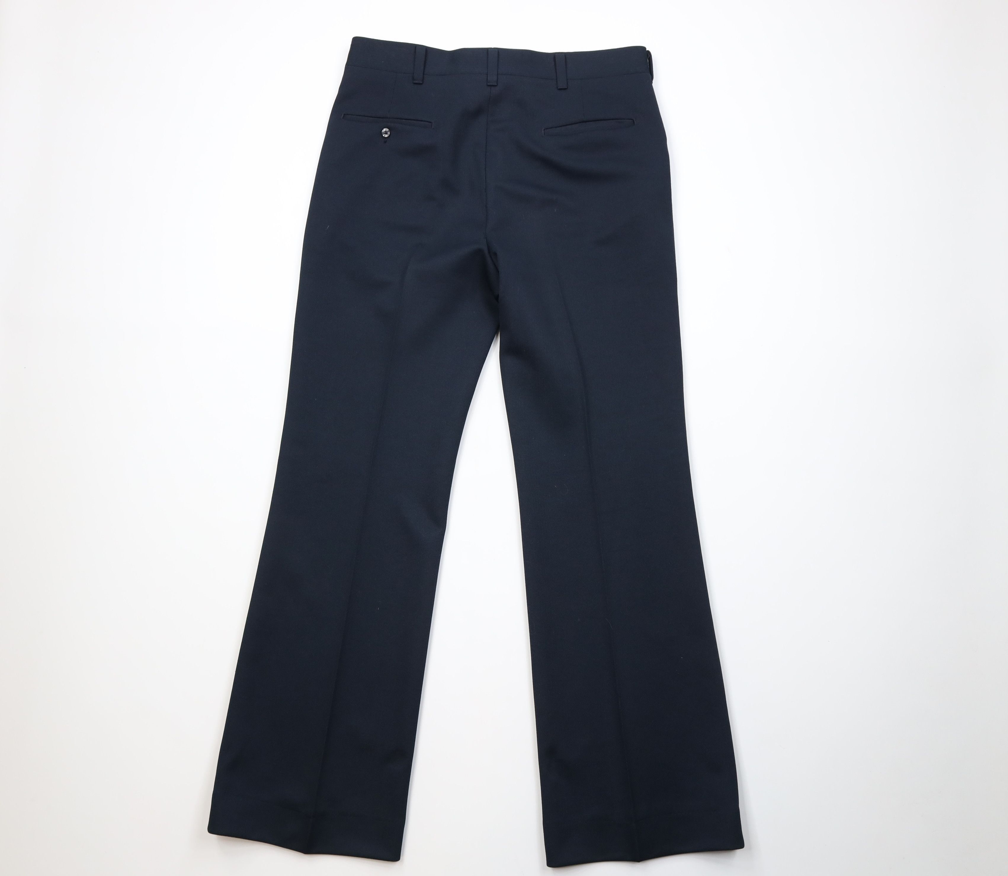 Vintage Vintage 70s Streetwear Knit Flared Wide Leg Chino Pants USA Size US 34 / EU 50 - 8 Thumbnail