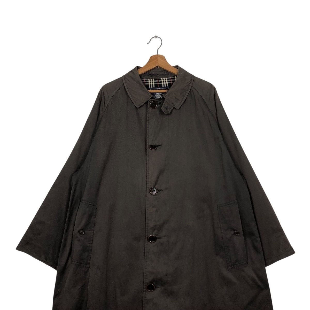 Burberry 📌Vintage Trench Coat Burberrys Long Jacket Nova Check Size US M / EU 48-50 / 2 - 4 Thumbnail