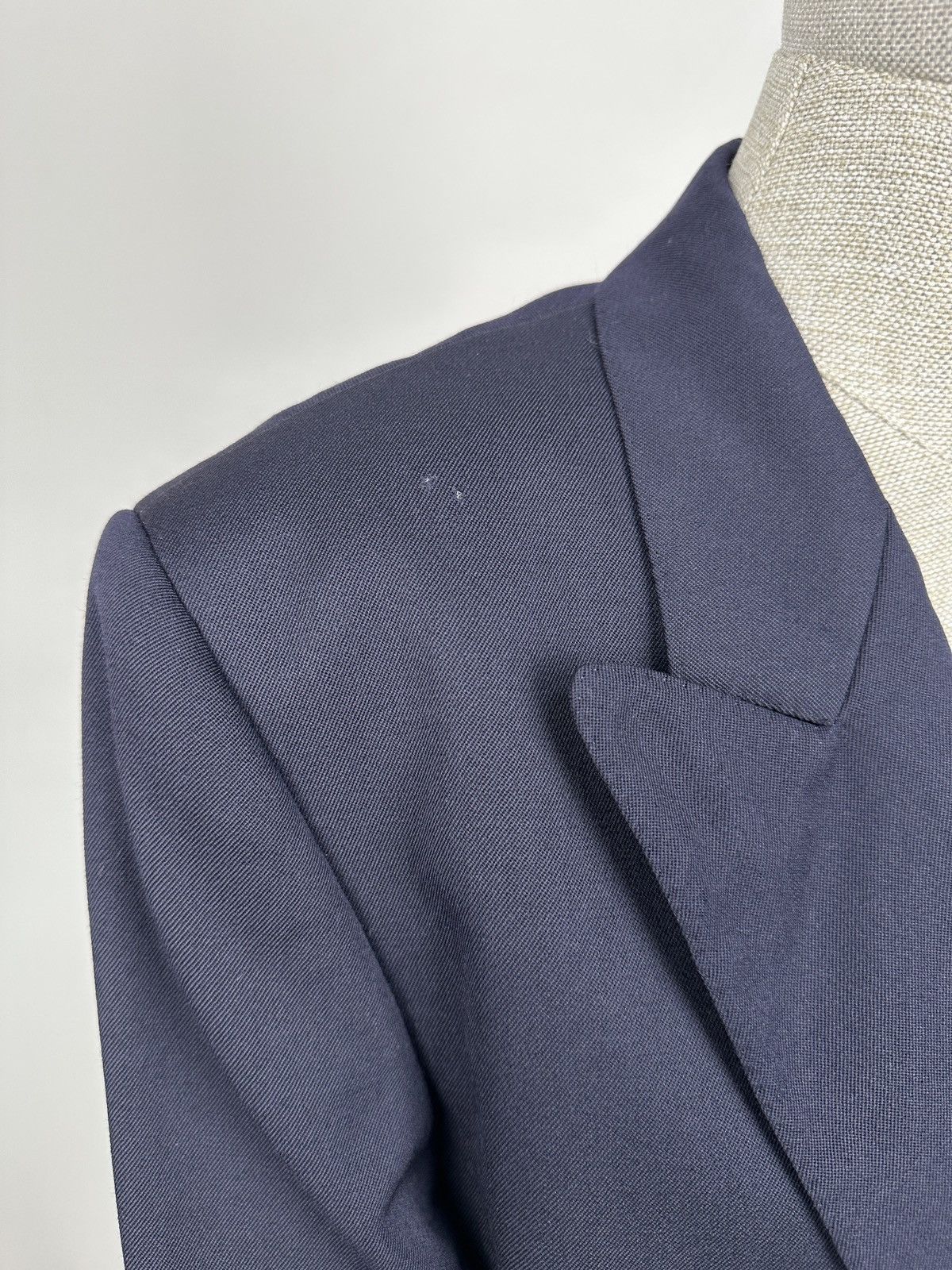 Aquascutum AQUASCUTUM Double-Breasted Gold Buttons Wool Blazer Jacket Size L / US 10 / IT 46 - 9 Thumbnail