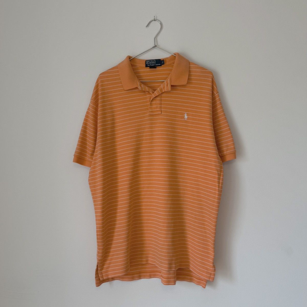 Polo Ralph Lauren Vtg 2000s Polo Ralph Lauren Striped Pony Rugby Shirt Y2K Size US L / EU 52-54 / 3 - 2 Thumbnail