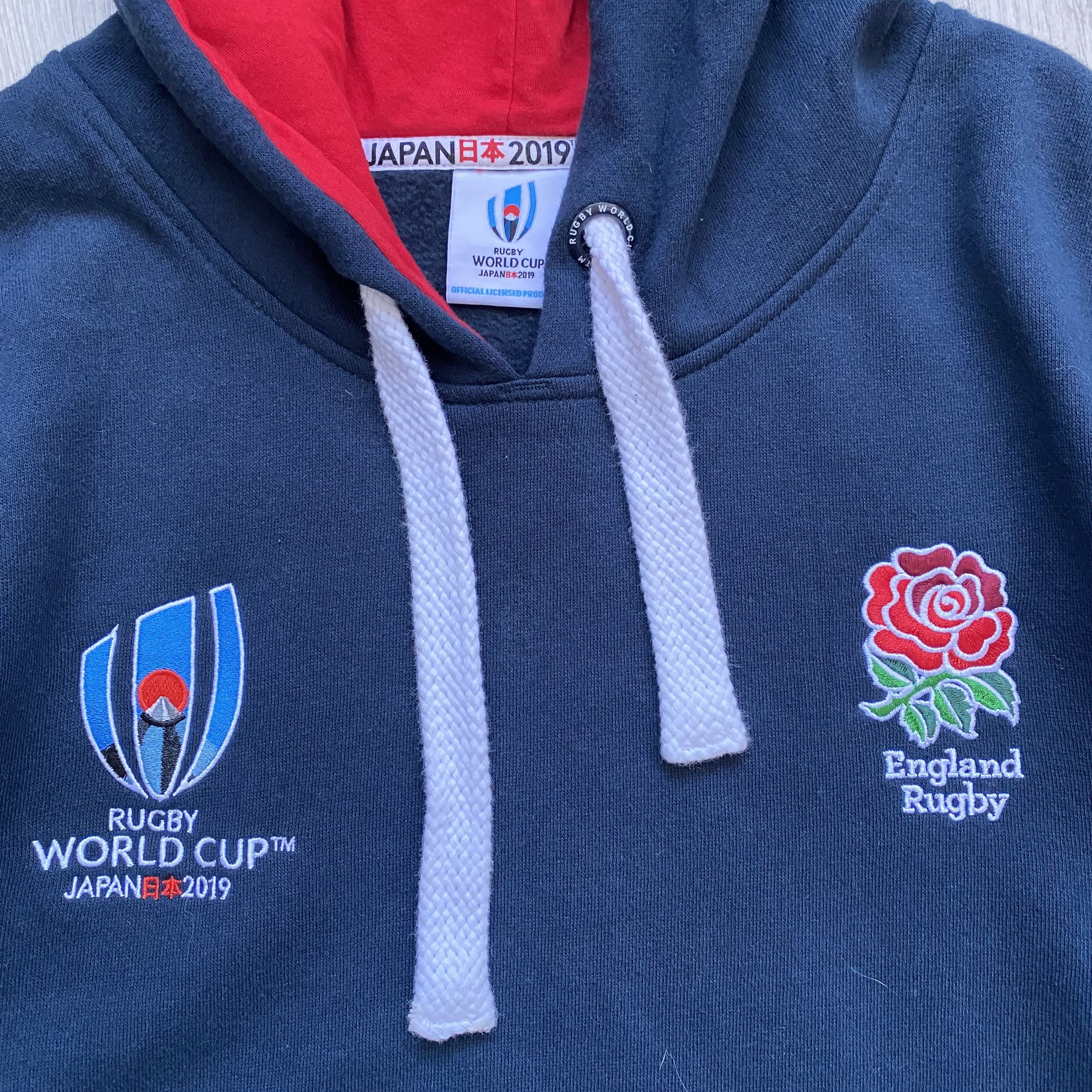 Cotton Traders 🏈 England Japan Rugby Jersey Hoodie Blockore Streetwear Size US L / EU 52-54 / 3 - 5 Thumbnail