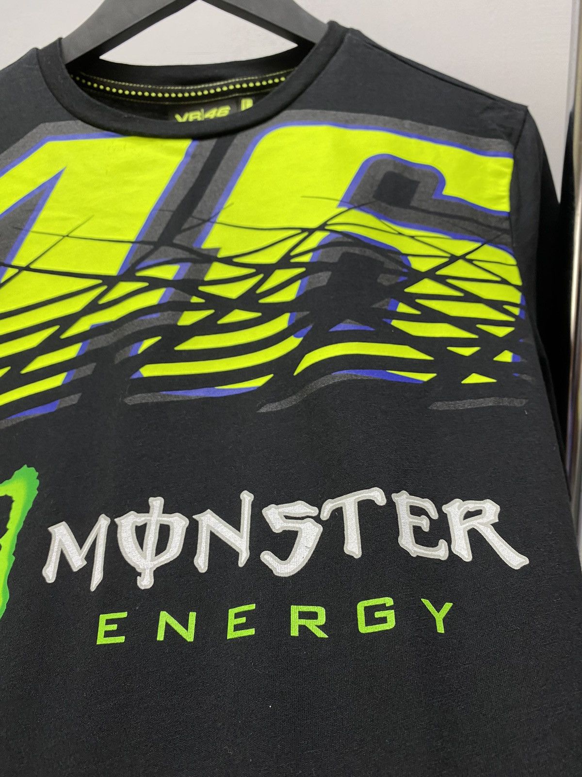 Red Bull Monster Energy T Shirt Valentino Rossi Size US L / EU 52-54 / 3 - 13 Thumbnail