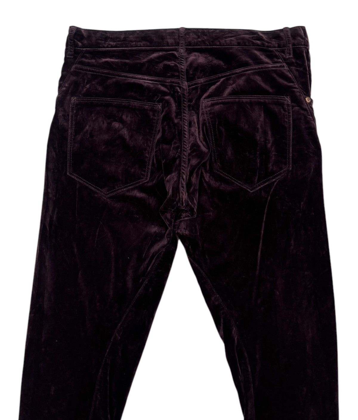 Japanese Brand × Seditionaries RARE🔥RNA INC PUNK ZIPPER VELVET PANTS Size US 33 - 4 Thumbnail