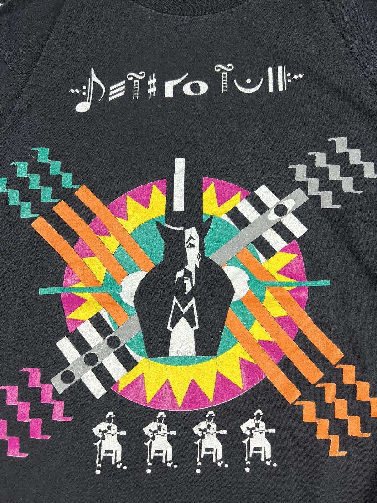 Band Tees Vintage Jethro Tull 1990’s Retro Band Faded Tee Shirt Size US L / EU 52-54 / 3 - 5 Thumbnail