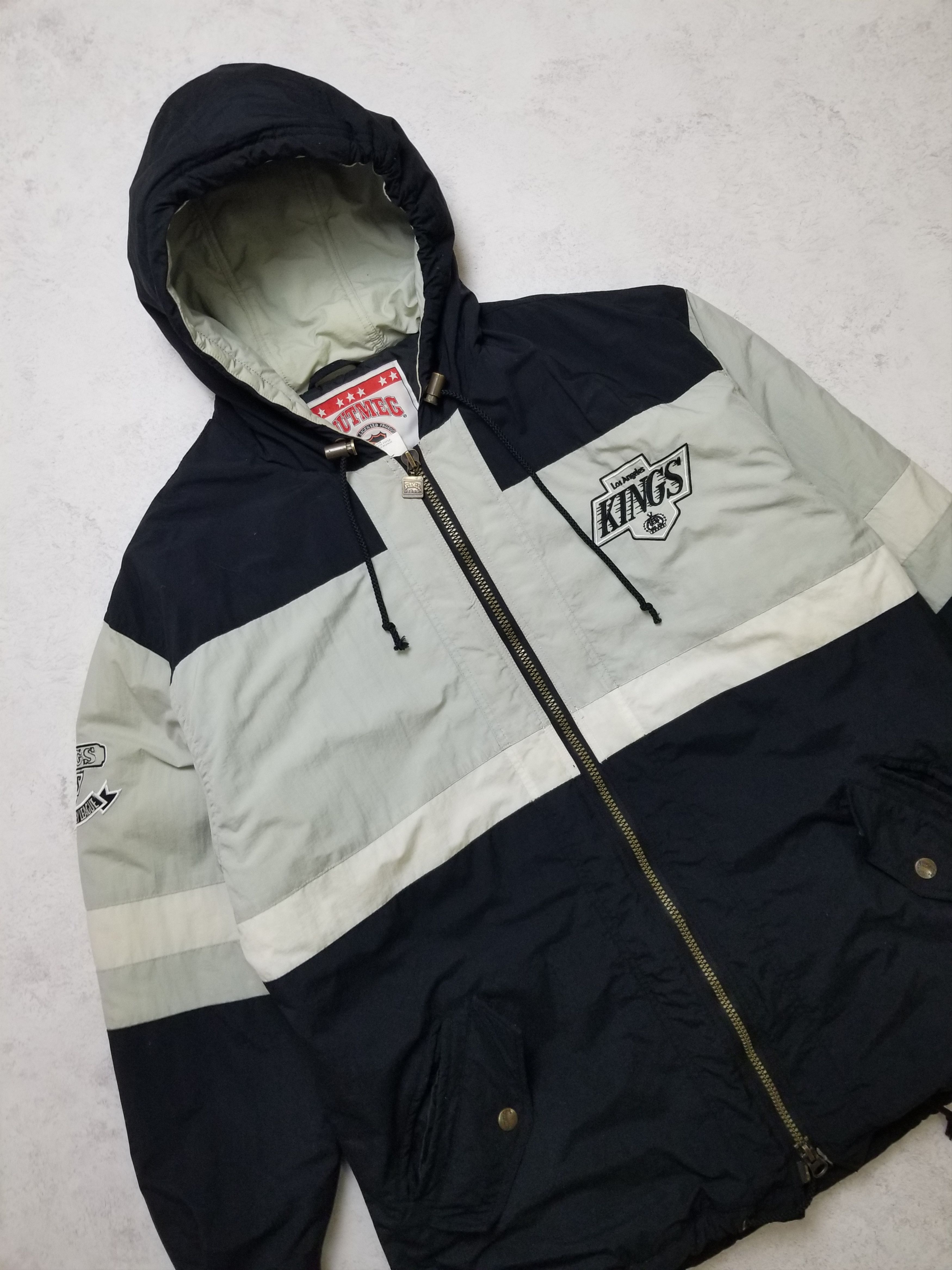 Nutmeg Vintage Los Angeles Kings NHL Nutmeg Insulated Hockey Jacket Size US XL / EU 56 / 4 - 10 Thumbnail