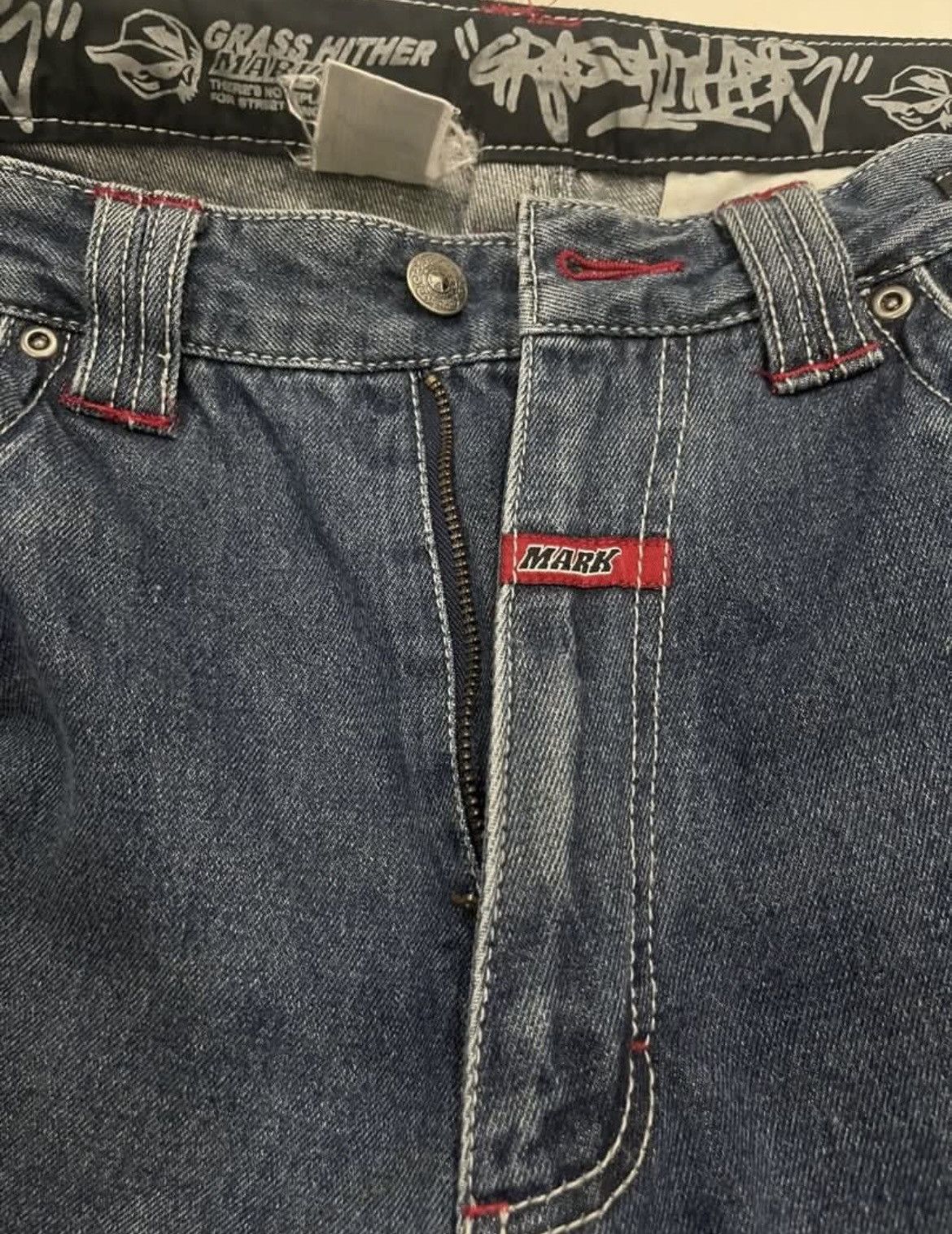 Dogtown × JNCO × Southpole Grass Hither jorts Size US 34 / EU 50 - 4 Thumbnail