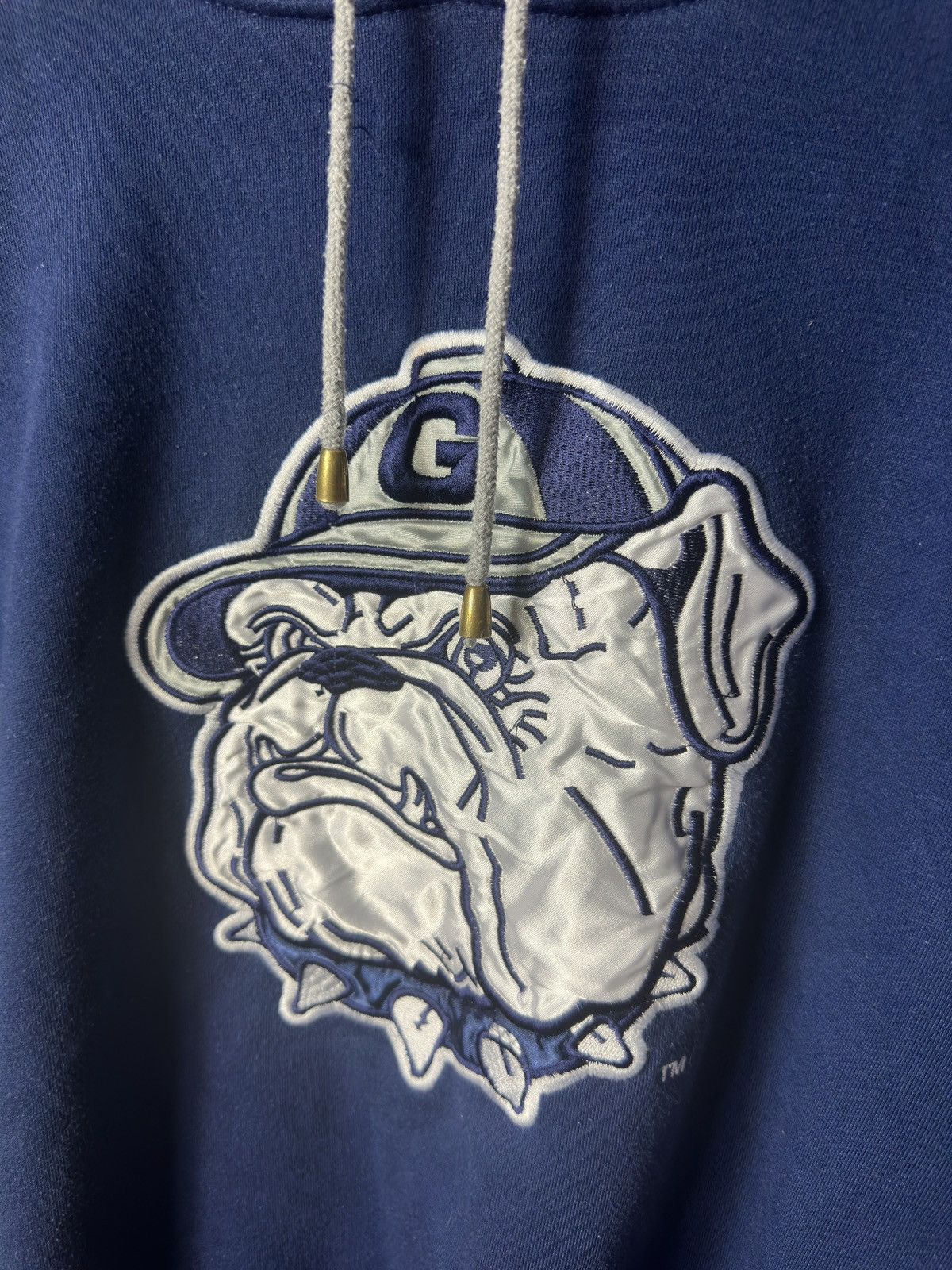 NBA × Starter × Vintage Vintage NCAA NBA Starter Georgetown Hoyas Hoodie Sweatshirt Size US XL / EU 56 / 4 - 4 Thumbnail
