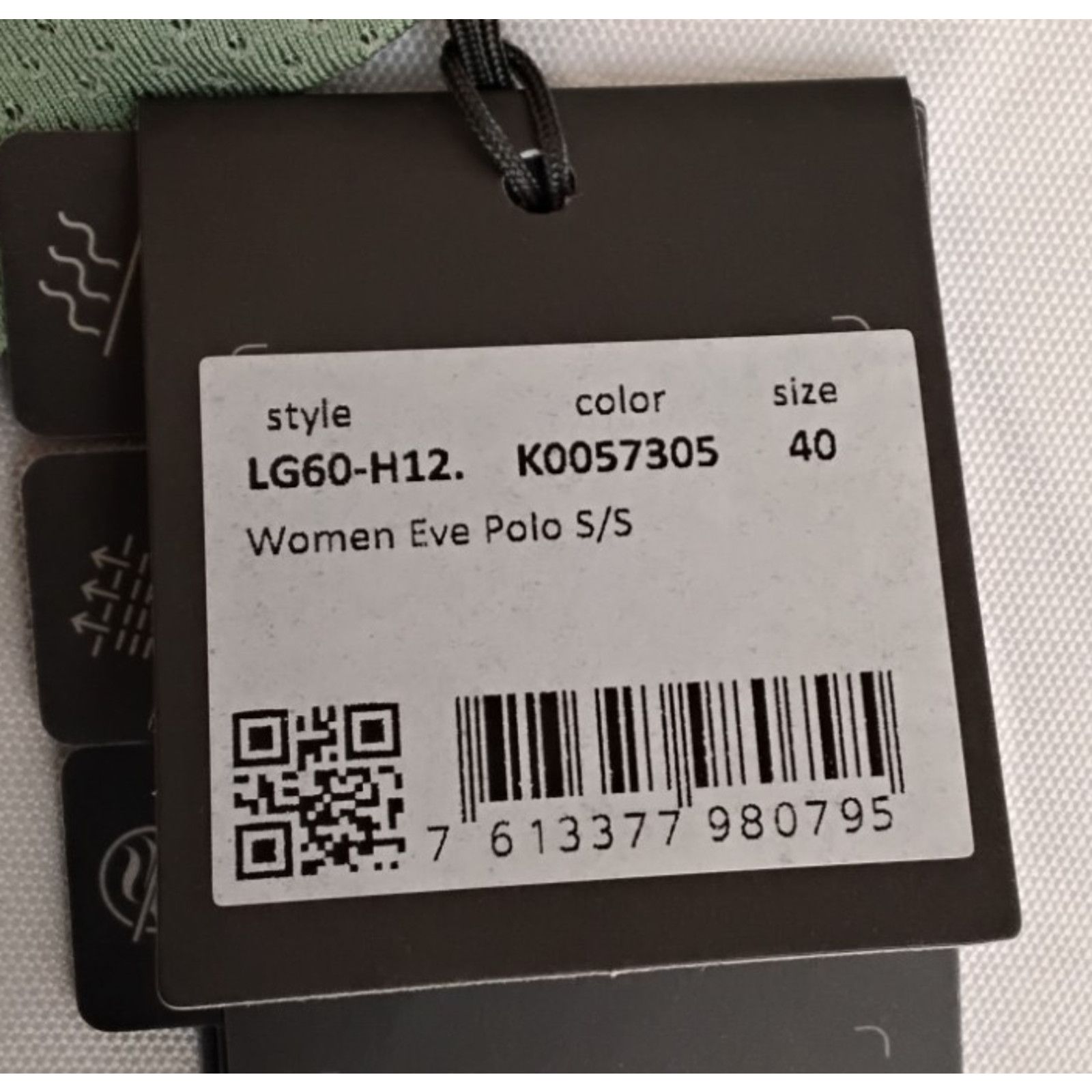 KJUS Kjus Women's Eve Polo Size 40/L Green Light Weight Golf Size L / US 10 / IT 46 - 10 Thumbnail