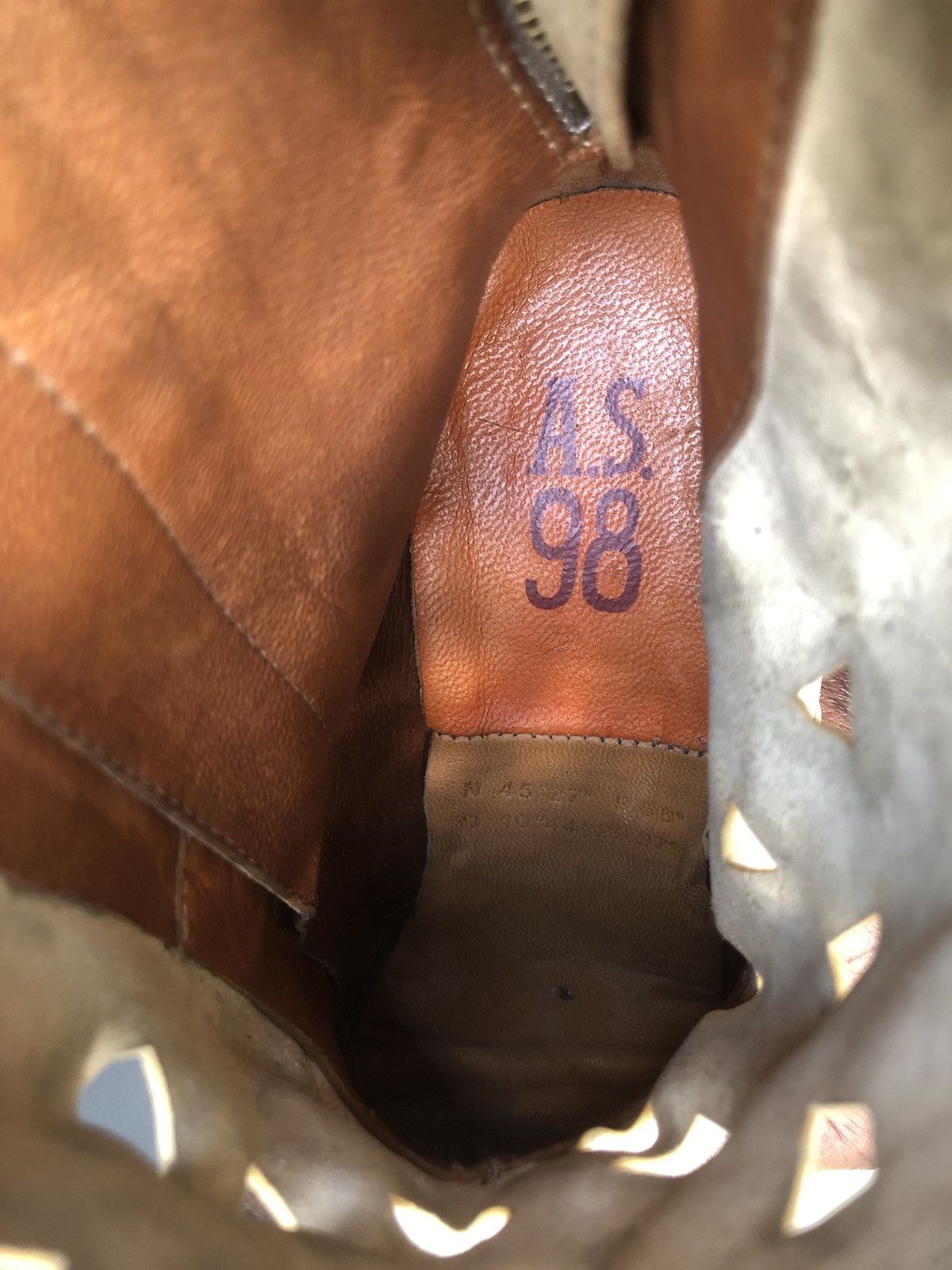 A.S.98 A.S 98 Beige Calfskin Leather Women’s Boots Size 42 Size US 10.5 / IT 40.5 - 12 Thumbnail