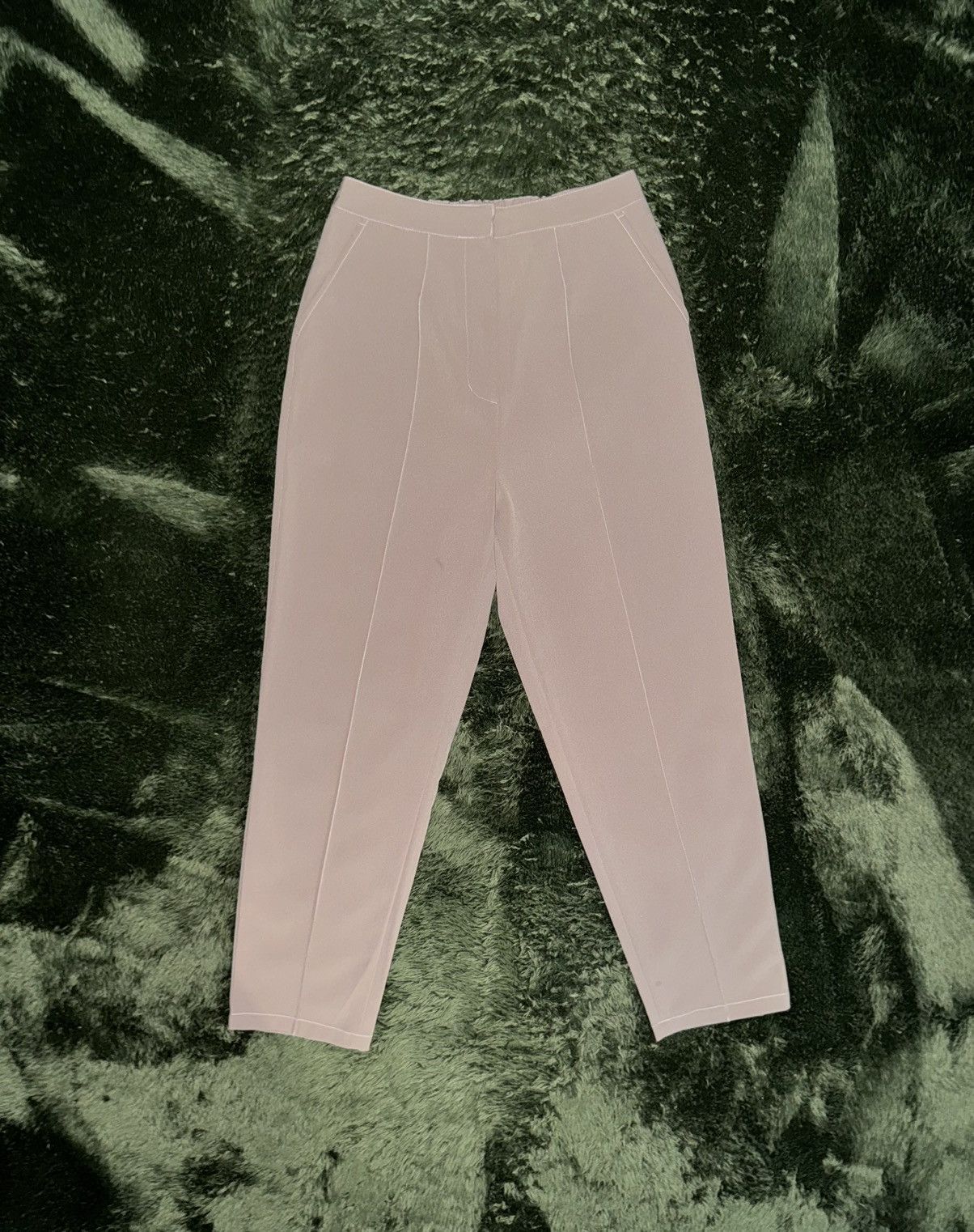 Beams Japan [M] BEAMS HEART JAPAN poly blended one tucked stretch pants Size US 29 - 1 Thumbnail