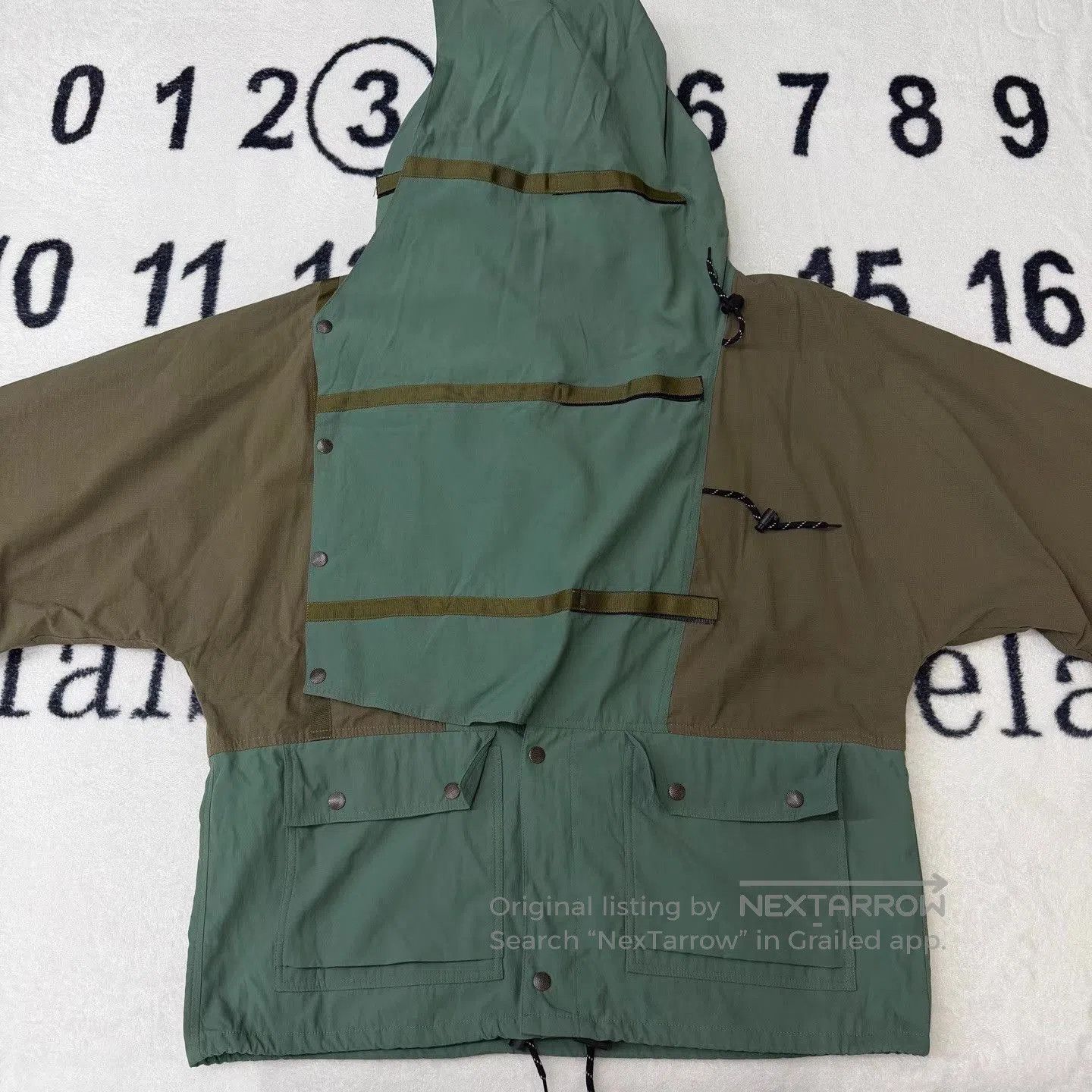 Kapital Multi Color Hooded Light Jacket with Pockets. Size US XL / EU 56 / 4 - 1 Thumbnail
