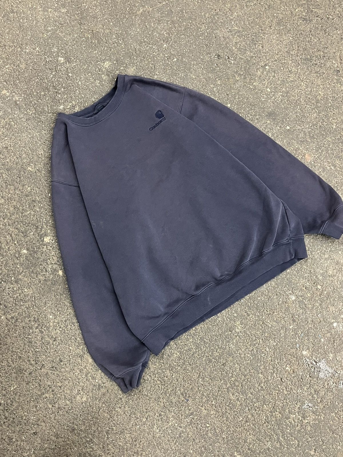 Carhartt × Vintage Carhartt vintage faded crewneck hype rare streetwear Size US XL / EU 56 / 4 - 1 Thumbnail