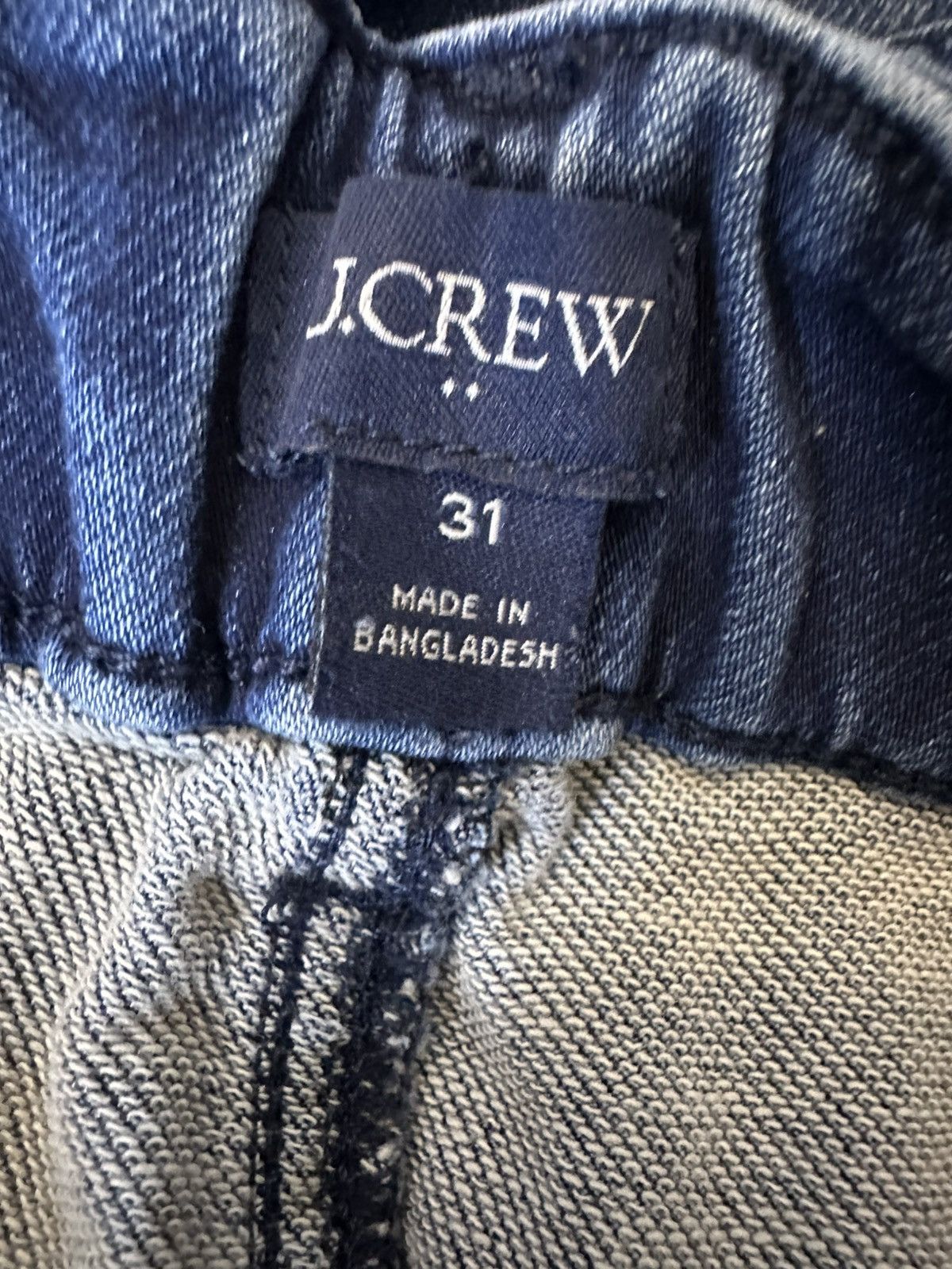 J.Crew J.Crew Women’s Utility Jogger Jean size 31 mid Rise, Denim Size 31" - 5 Thumbnail