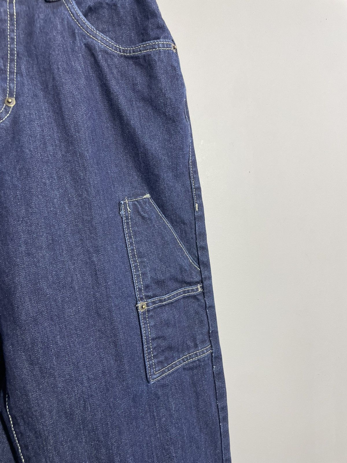 Southpole Y2K Southpole Big Logo navy blue denim pants size 30 Size US 30 / EU 46 - 5 Thumbnail
