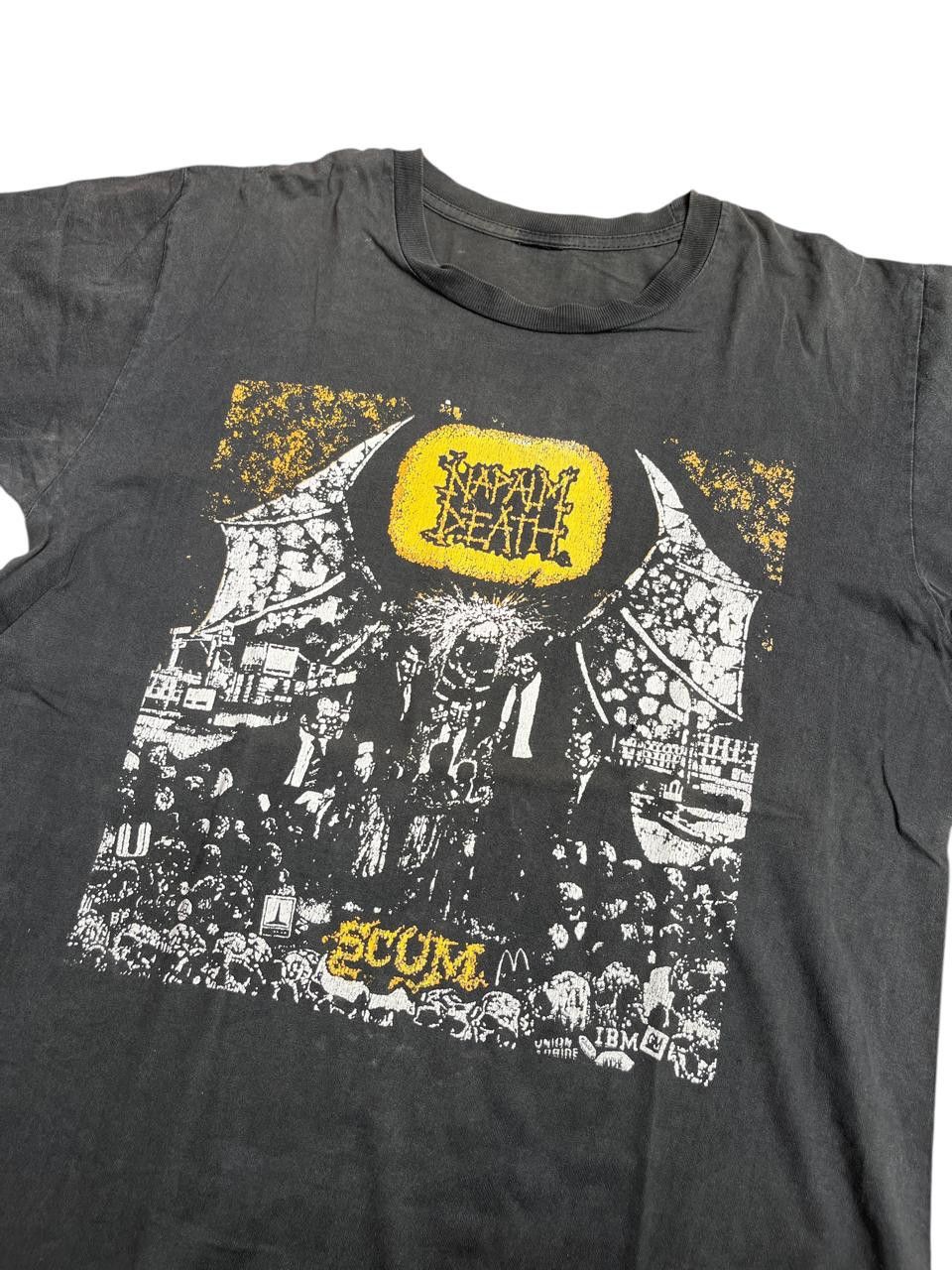 Band Tees Vintage Napalm death Scum Band tee Size US L / EU 52-54 / 3 - 2 Thumbnail