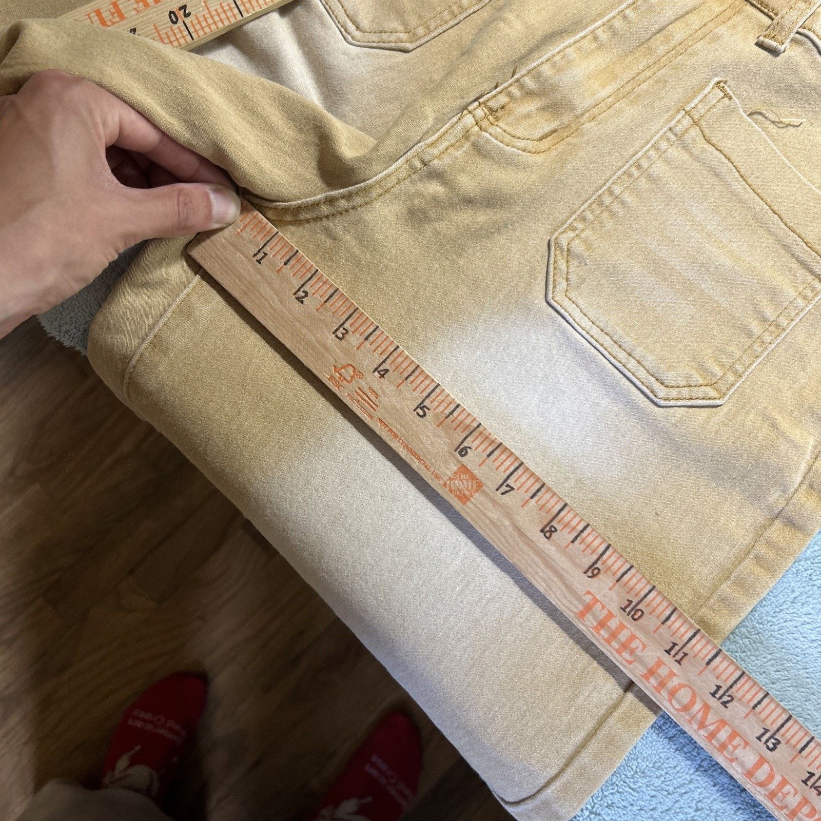 Express Beyond Baggy Jeans Women XL 30x24 Wide Dojo Hamilton Loose Size 30" / US 8 / IT 44 - 13 Thumbnail