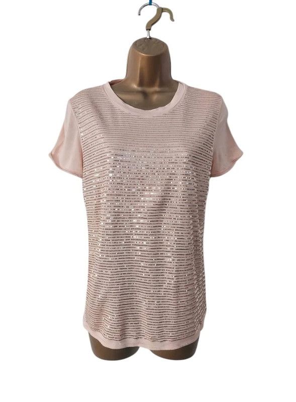 Christian Dior Monsieur Christian Dior vintage t-shirt sequined 10 Size M / US 6-8 / IT 42-44 - 1 Thumbnail
