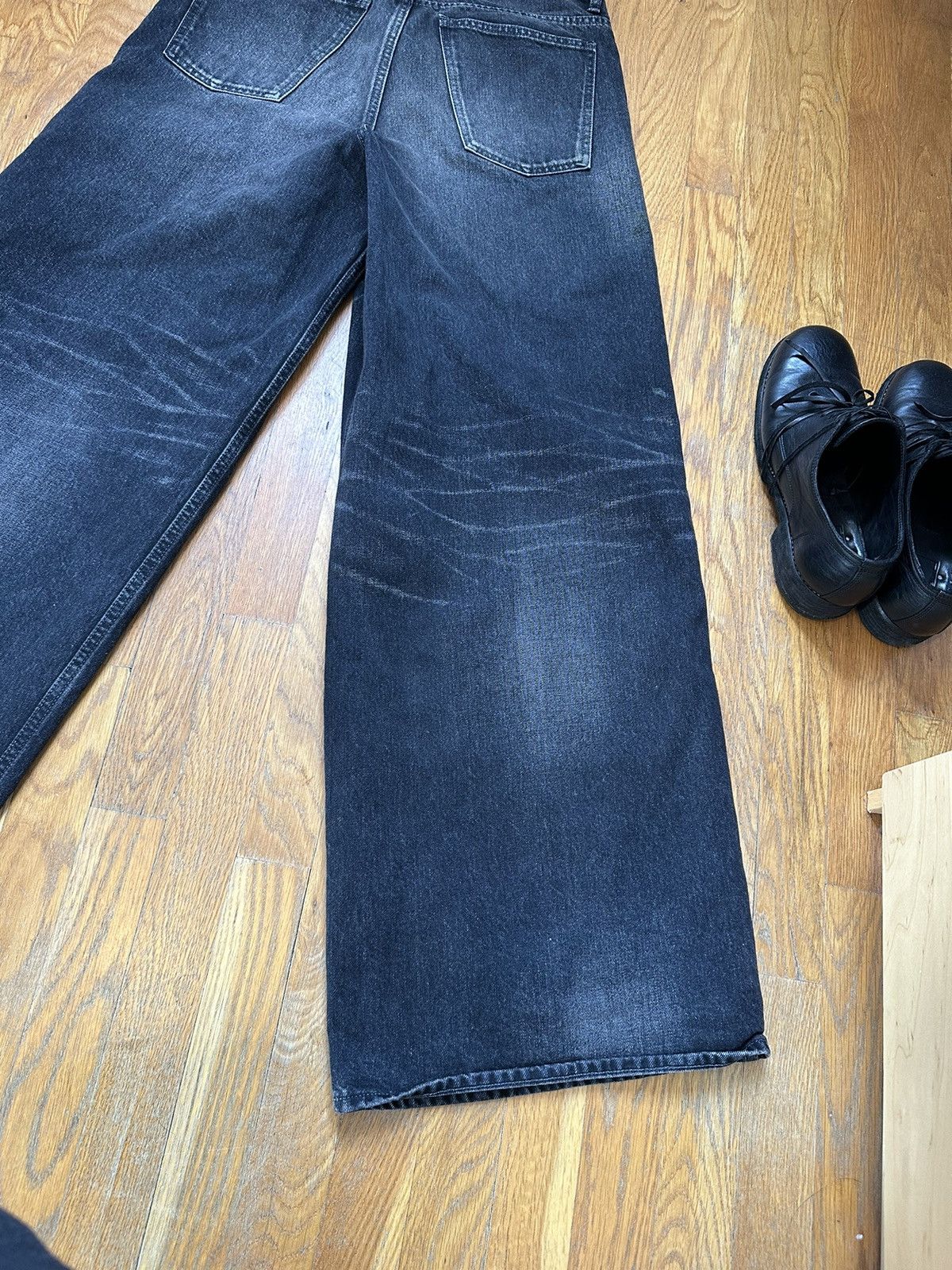 Japanese Brand MASU Masu Boys Baggy Jeans Size US 30 / EU 46 - 14 Thumbnail