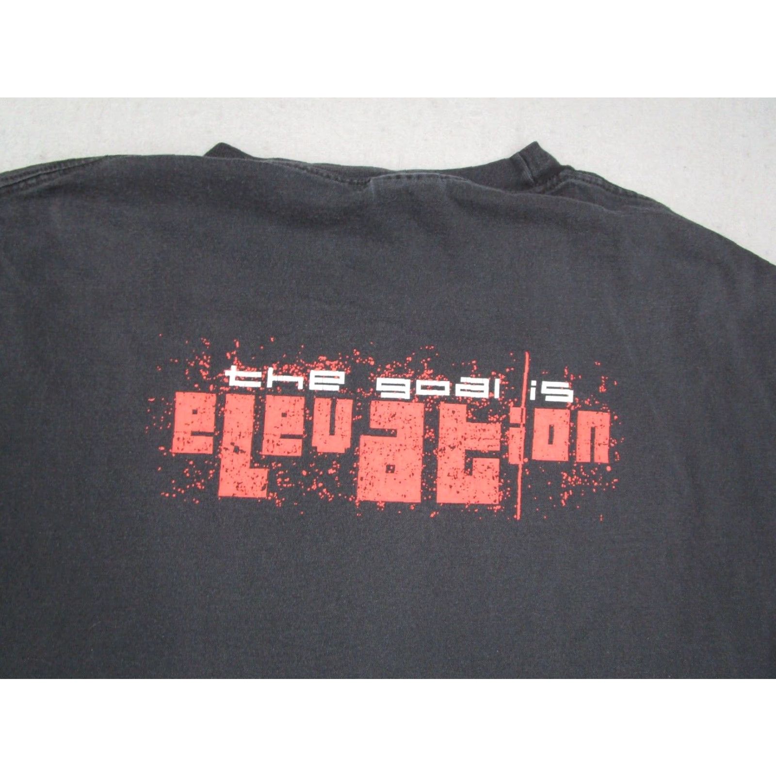 Vintage VINTAGE U2 Mens T-Shirt XL Black 2001 Music Tour Retro Rock Cotton Short Sleeve Size US XL / EU 56 / 4 - 5 Thumbnail