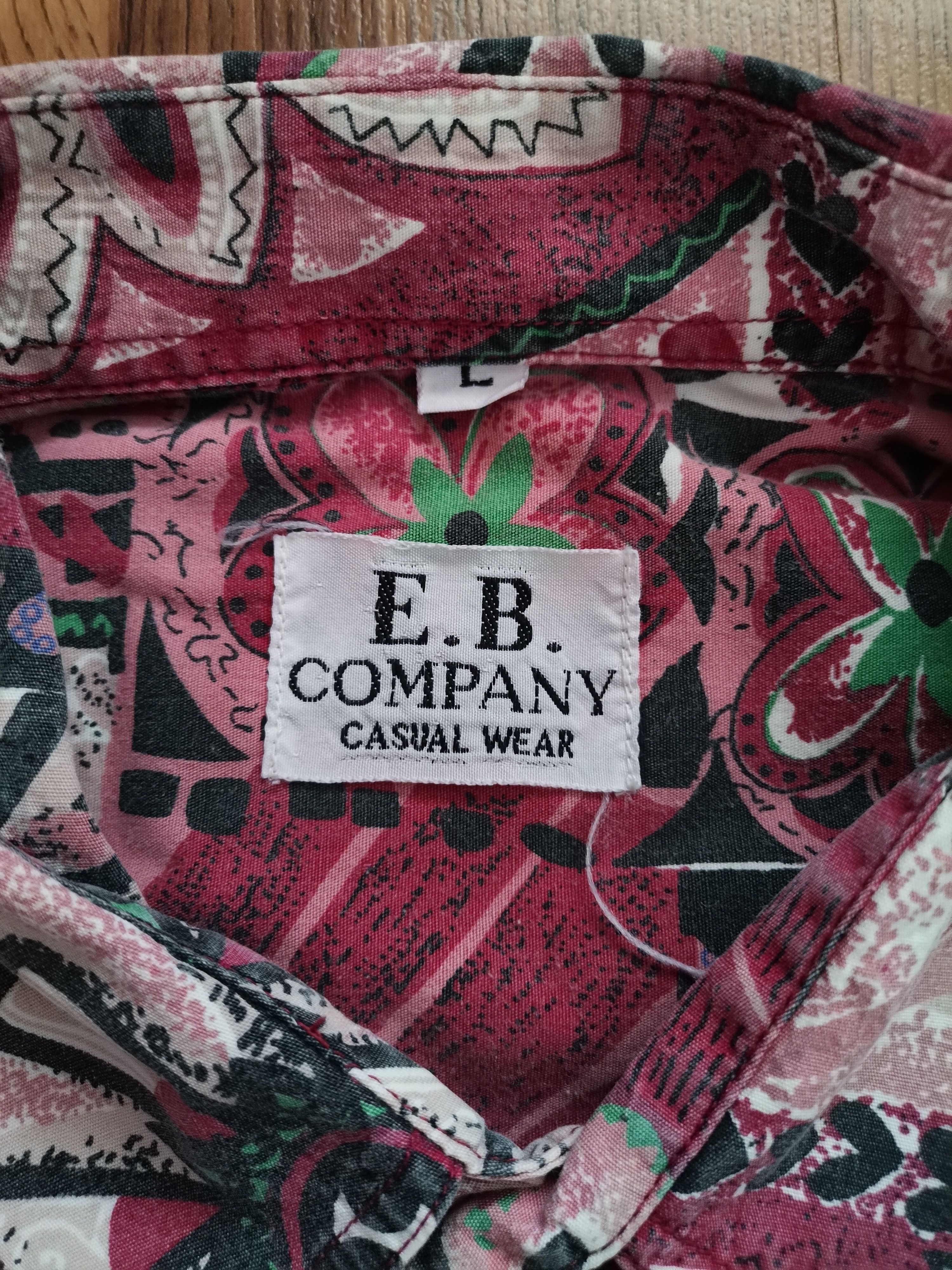 Vintage Vintage E. B. Company Abstract Shirt Size US L / EU 52-54 / 3 - 3 Thumbnail