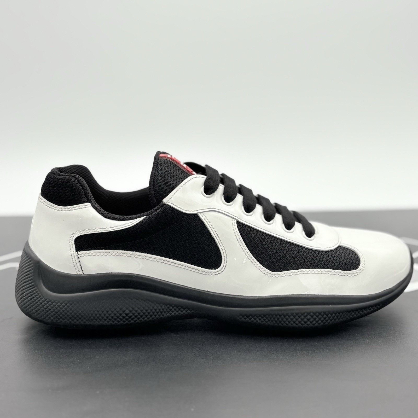 Prada Prada Americas Cup ' Black White ' | SUPER CLEAN! Size US 9.5 / EU 42-43 - 2 Thumbnail