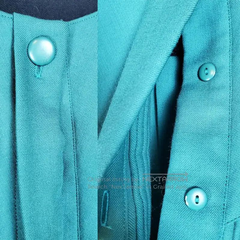 Dior Dior Green Wool Long Sleeve Shirt . Size M / US 6-8 / IT 42-44 - 4 Thumbnail