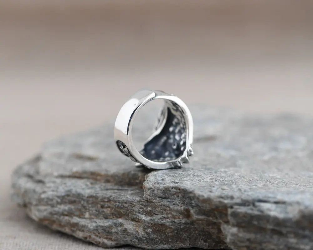 Jewelry Creative Feather Cat Rings Size ONE SIZE - 4 Thumbnail