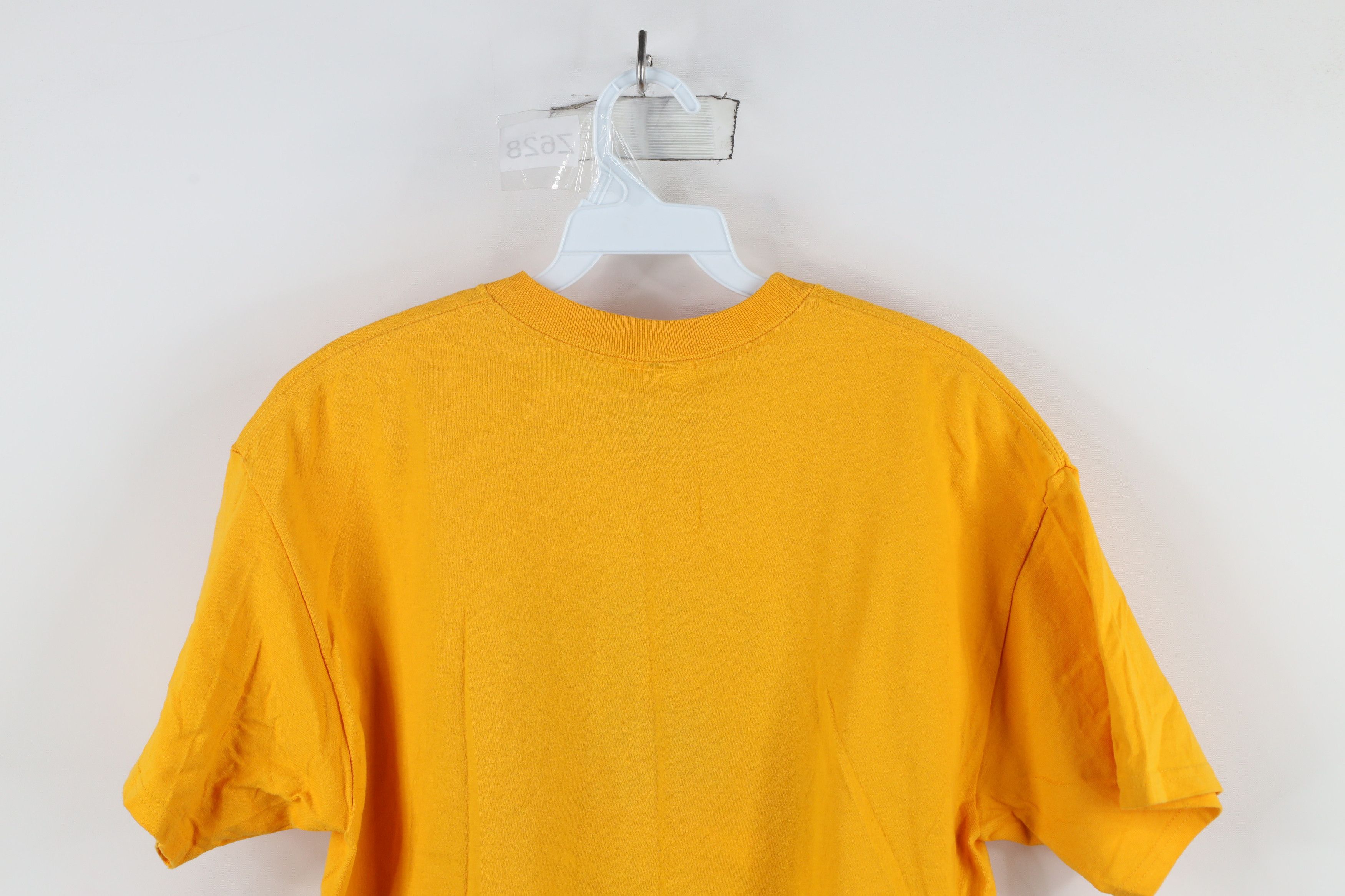 Vintage Vintage 90s Out And Crush Someone Baseball T-Shirt Yellow Size US S / EU 44-46 / 1 - 8 Thumbnail