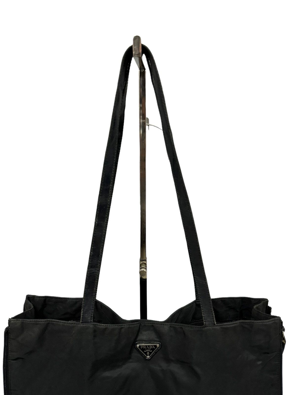 Prada Authentic🔥Prada Tessuto City Top Tote Zipper Expand Bag Size ONE SIZE - 14 Thumbnail