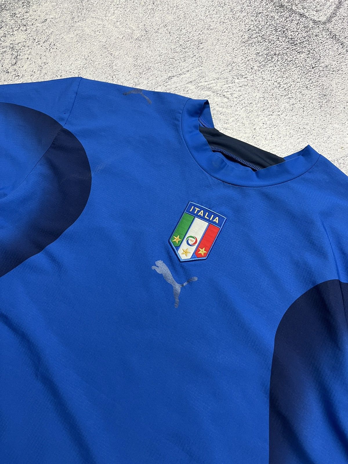 Puma × Vintage Vintage Puma Italy 2006/07 Football Shirt Soccer Jersey Rare Size US XL / EU 56 / 4 - 8 Thumbnail