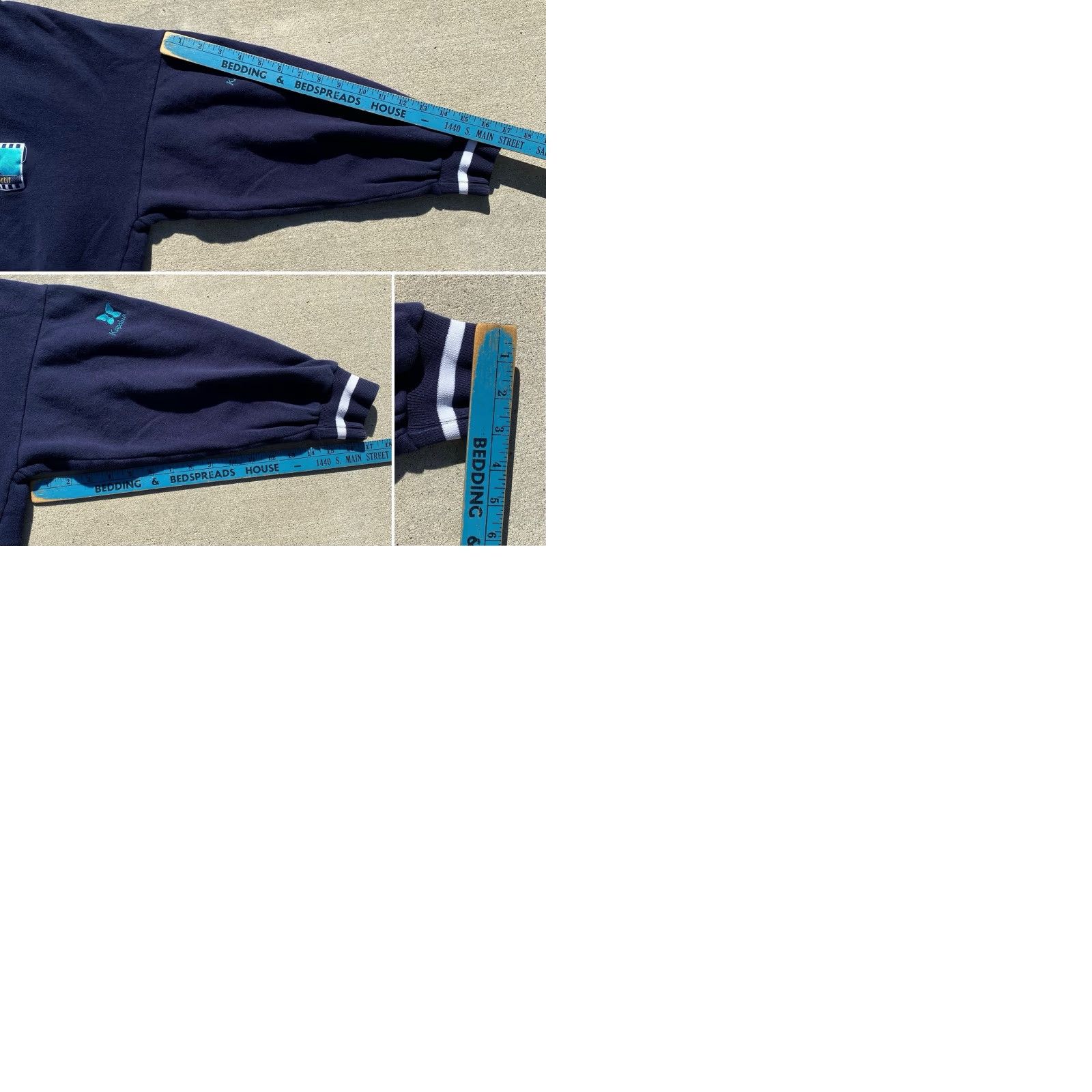 Le Coq Sportif VINTAGE Le Coq Sportif Sweatshirt M 80s 90s V Neck Kapalua Butterly Logo Hawaii Size US M / EU 48-50 / 2 - 12 Thumbnail
