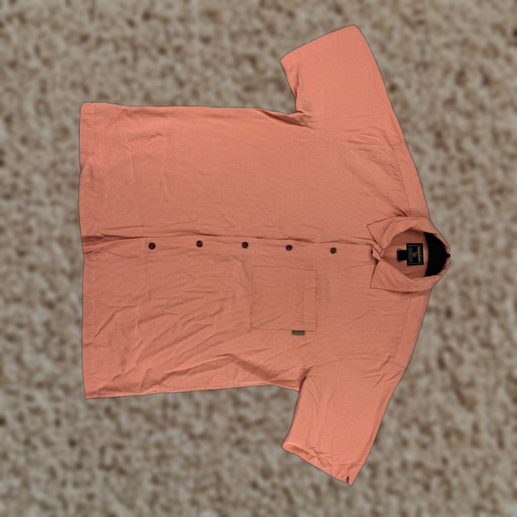 Vintage Woolrich Shirt Mens XL Orange Button-Up Pocketed Camp Outdoor casual Workwear 2000s Mens Size US XL / EU 56 / 4 - 1 Thumbnail