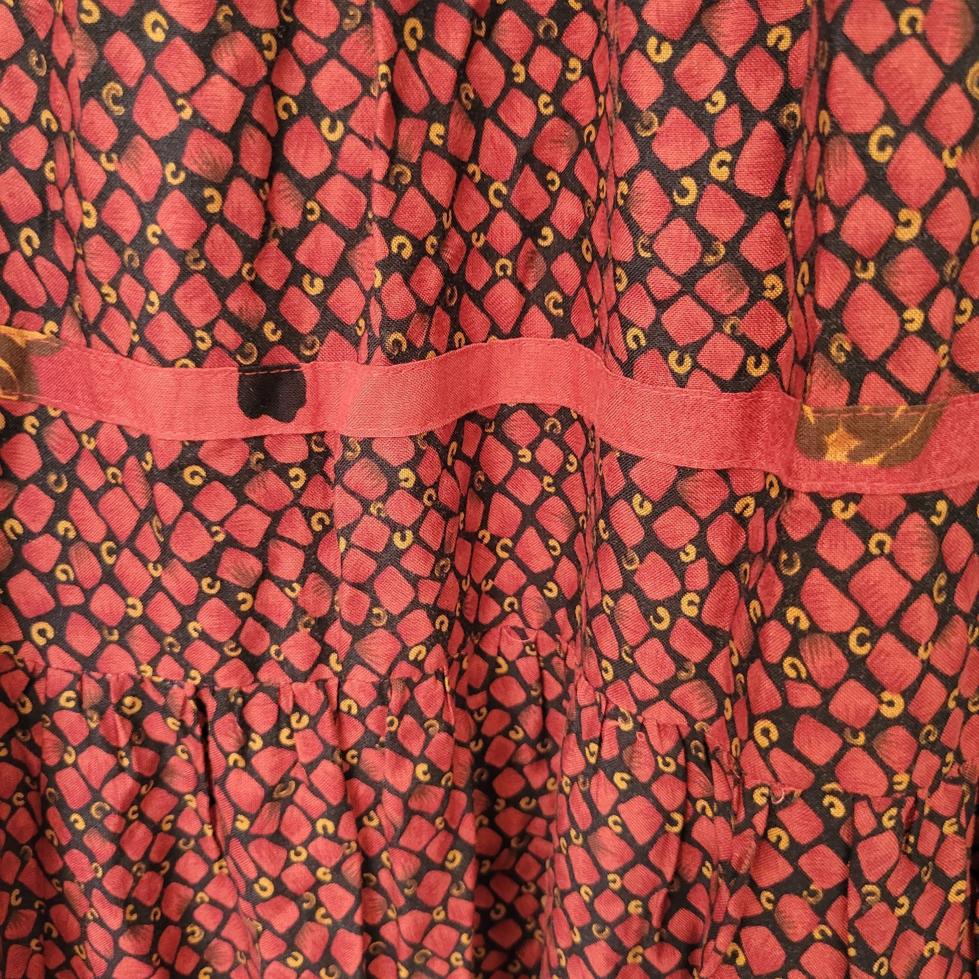 Vintage Vintage Kathie Lee Tribal Print Sleeveless Maxi Dress Blouso Size M / US 6-8 / IT 42-44 - 3 Thumbnail