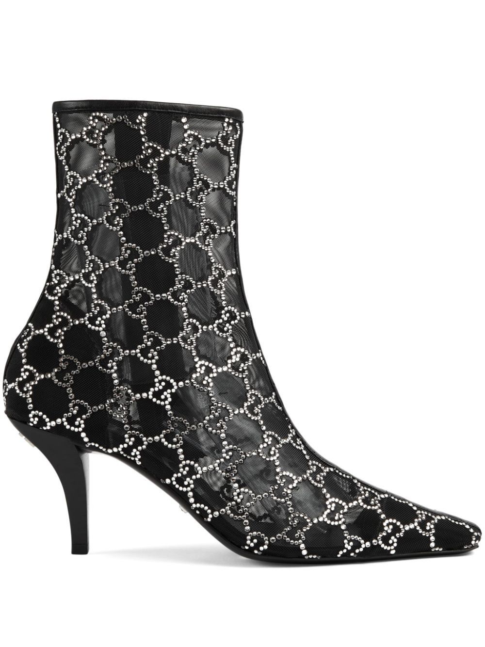 o1s1wg110125 GG Mid-Heels Boots in Black