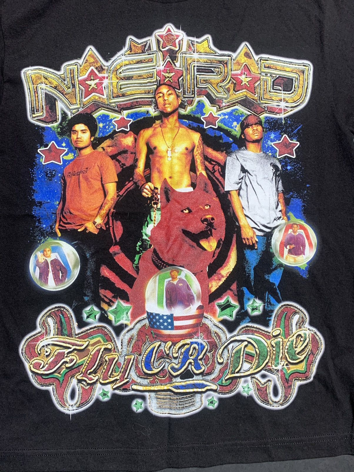 Darien Bruze × Pharrell × Rap Tees DBruze NERD Pharrell Rap Tee 
