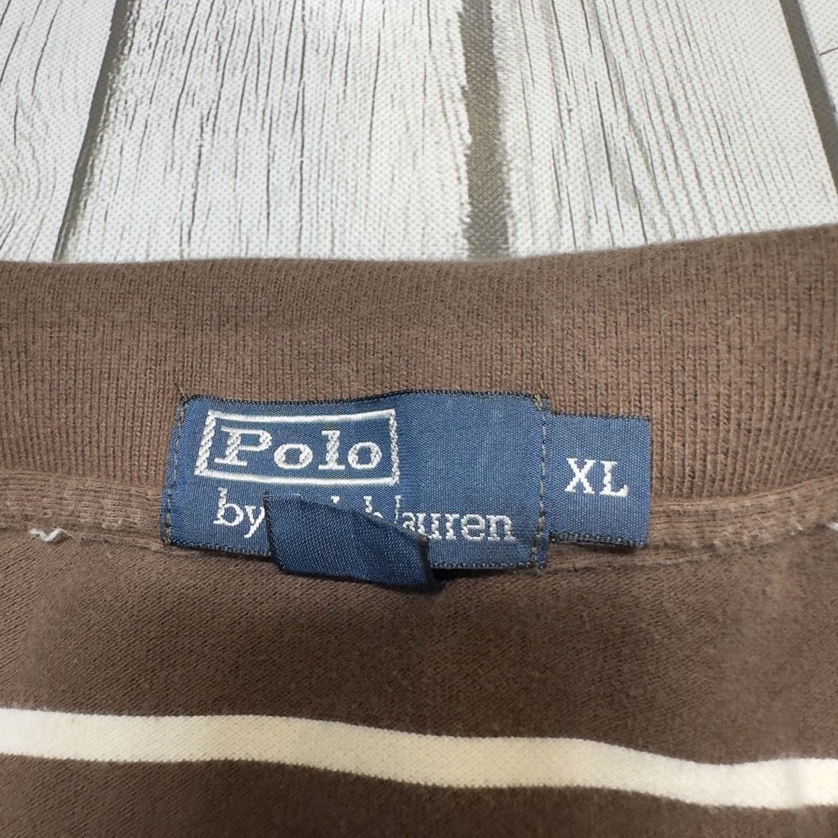 Polo Ralph Lauren × Vintage Vintage Polo striped shirt Size US XL / EU 56 / 4 - 4 Thumbnail