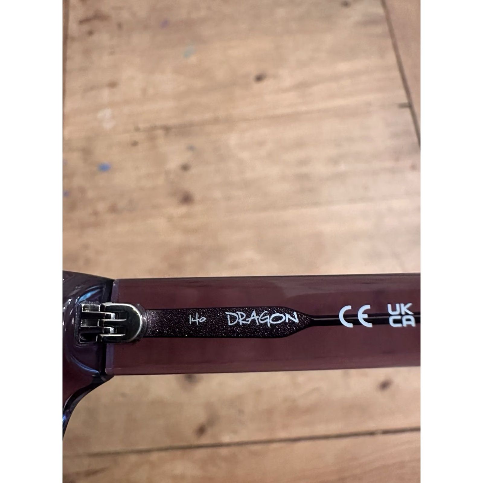 Vintage Dragon Rowan LL 140 Sunglasses Purple Luma Lens 54-19 Polarized AUTHENTIC Unisex Adults Sunglasses Size ONE SIZE - 7 Thumbnail