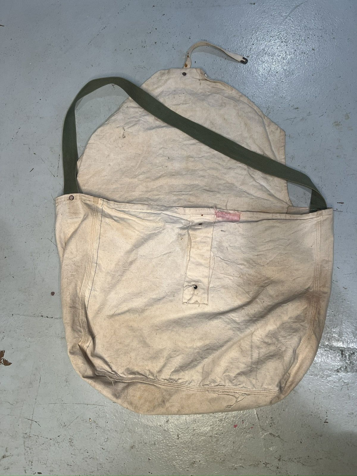 Vintage 1940s stenciled mail messenger bag hirsch weis Size ONE SIZE - 6 Thumbnail