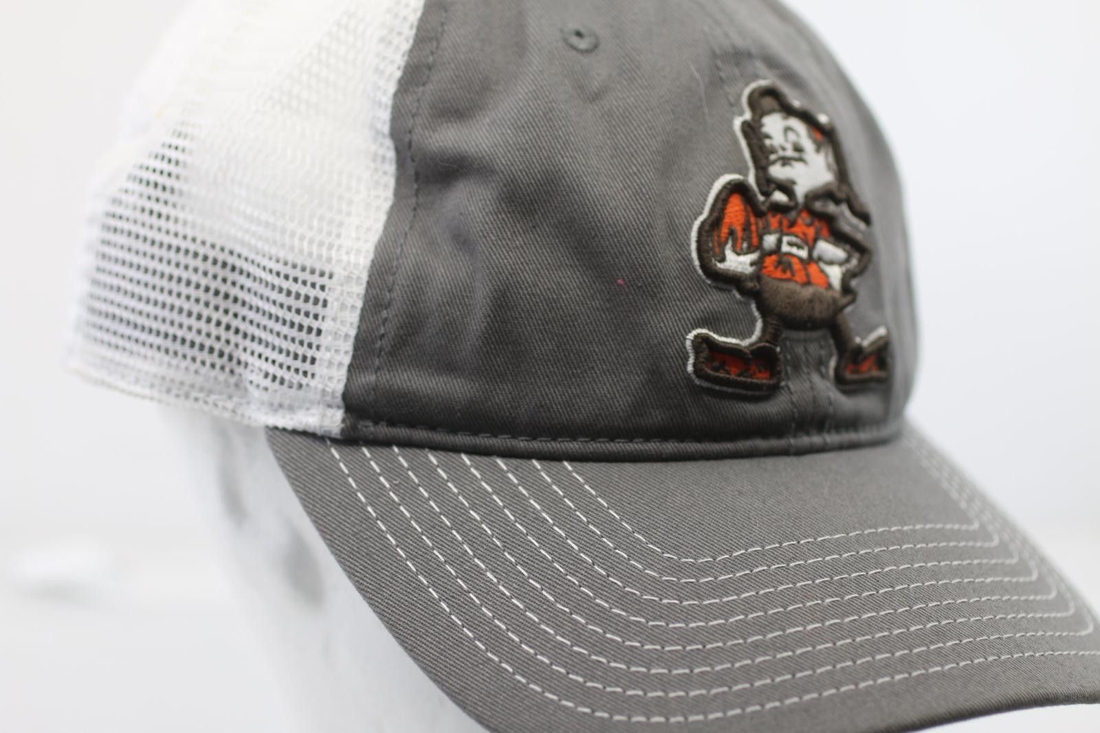 Rare Panther Vintage Cleveland Browns NFL Trucker Fanatics Snapback Cap Size ONE SIZE - 8 Thumbnail
