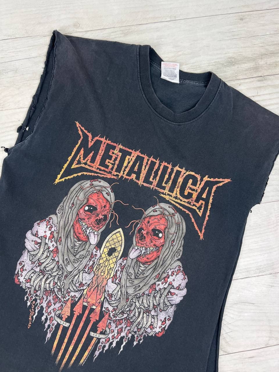 Metallica Vintage Metallica 2003 2004 World Tour T shirt Size US L / EU 52-54 / 3 - 3 Thumbnail