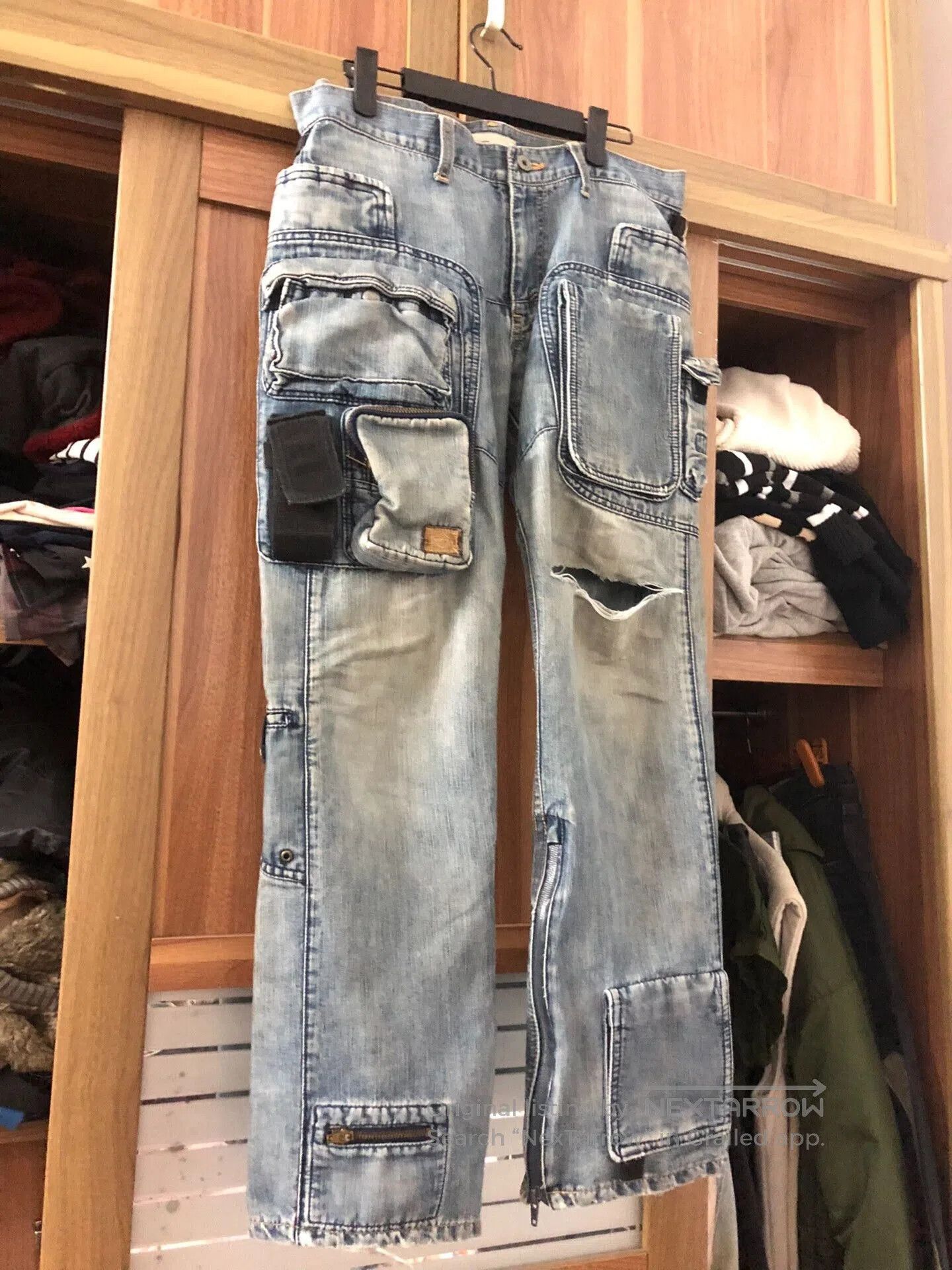 Junya Watanabe junya watanabe porter denim cargo pants. Size US 32 / EU 48 - 1 Thumbnail