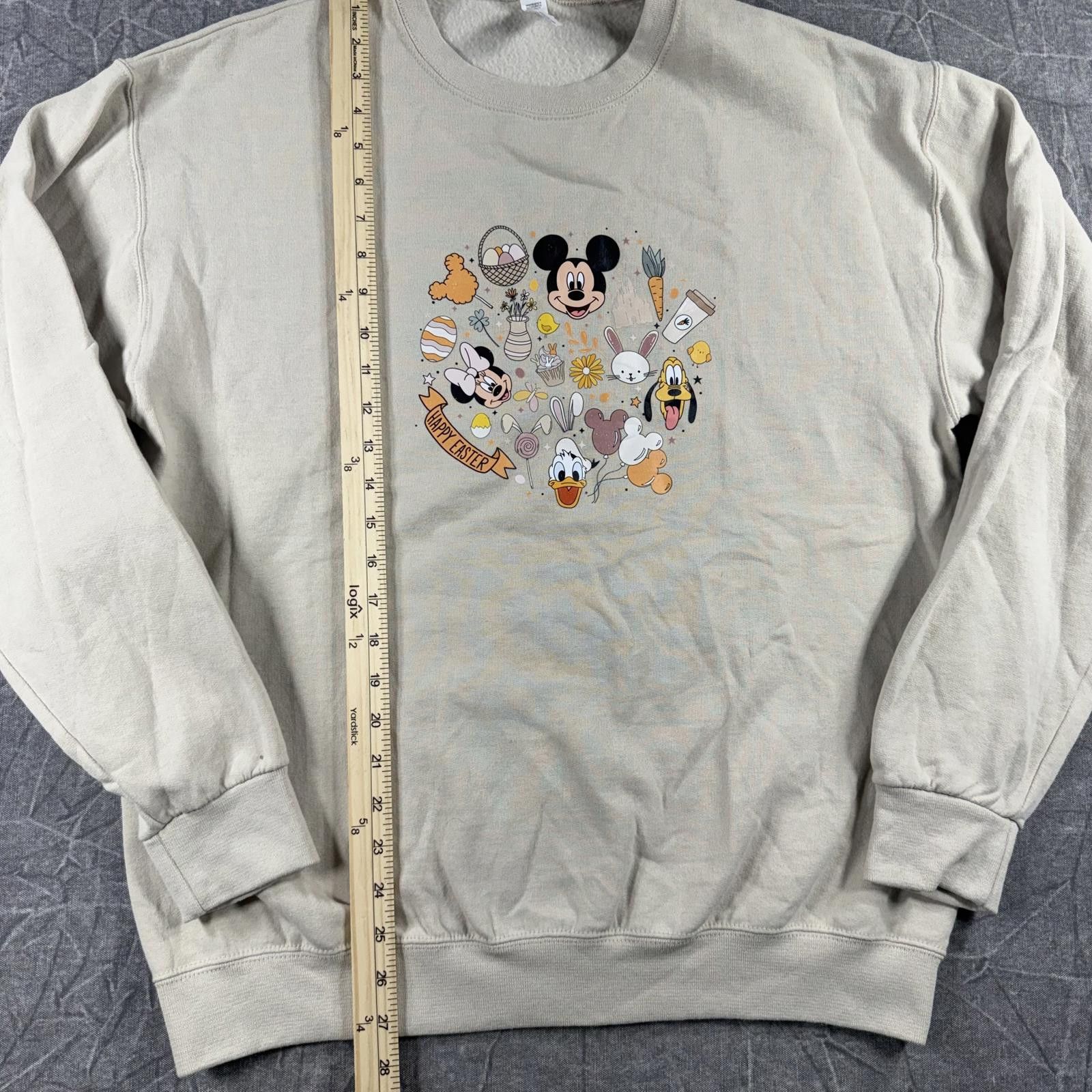 Disney Disney Sweater Women's L Beige Easter Disneyland Size ONE SIZE - 4 Thumbnail